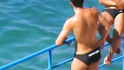 Skimpy speedos italians Alexx 02of06, Bikini, Outdoor, Hunks, Italian