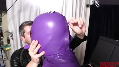 Heavy rubber, breathplay, Fetish, Gay, Bondage