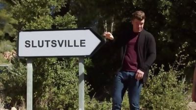 JJ Knight Fuck Andy Star Bareback in Slutsville, Anal, Big Cock, Cumshot, Andy Star, JJ Knight