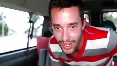 BAIT BUS - Dude With Dick Piercing Gets Ass On The Bait Bus, Ass, Piercing, Reality, Gay, Bait Bus