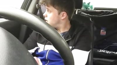 Ben fisher jerking in car amateur, Amateur, European, Masturbating