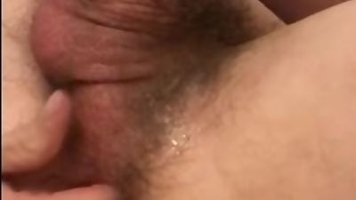 Horny cock cums with fingering asshole, Amateur, Fingering, Masturbating