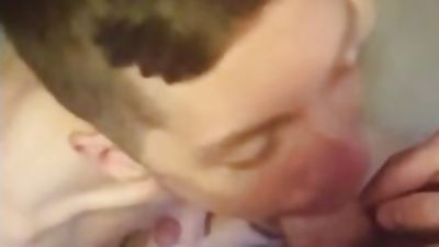 Deeeeep throat., Big Cock, Brunette, Deepthroat