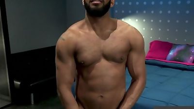 Muscular Hairy Studs On a Threesome Adventure, Anal, Blowjob, Hairy, Raging Stallion, Hans Berlin