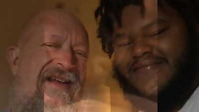 Marcus and a Detroit area buddy, Black, Interracial, Gay