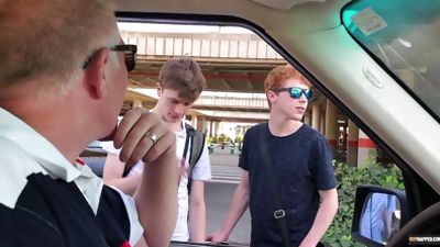 Sub twinks Alex Faux and Avery Monroe BDSM fucked by masters, Big Cock, Blowjob, Old And Young, Boy Napped