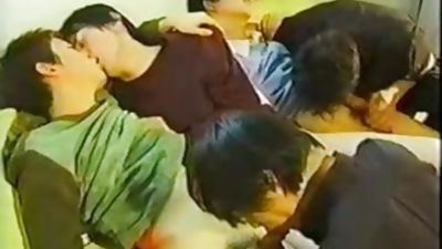 Asian gay orgy sucking uncensored, Asian, Big Cock, Group Sex, Gay