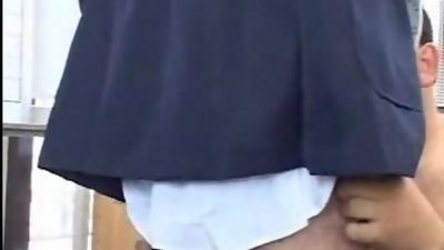 Suck police dick, Asian, Big Cock, Blowjob