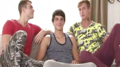 The Three Ways, Ass, College, Threesome, Gay