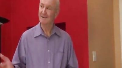 O4M - young Daddy Cums For An Interview, Old And Young, Teen, Daddies