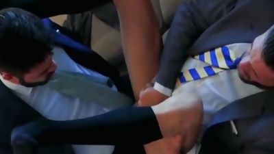 Two men In Suits bang, Anal, Fetish, Gay