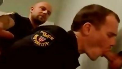 Police Officers nailing, Anal, Gloryhole, Uniform
