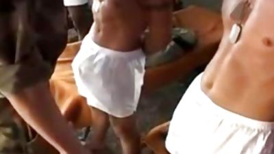 cheerful Veterans Day 2014, Big Cock, Outdoor, Uniform