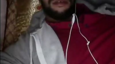 Horny Bi Moroccan Dude, Big Cock, Gloryhole, Masturbating, Gay