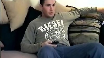 Sucking Off Straight Boy Jeremy, Blowjob, Brunette, Cumshot, CJ XXX