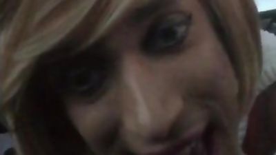 black cock loving white trash sissy faggot britney, Amateur, Interracial, Crossdresser