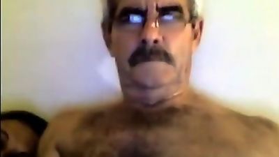 Hairy Chests volume 2 mature hirsute daddy grandpa comp, Amateur, Masturbating, Bears