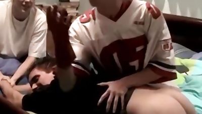 Young twink spanked and whipped with belt by peers, Amateur, Fetish, Piercing, Skater Spank