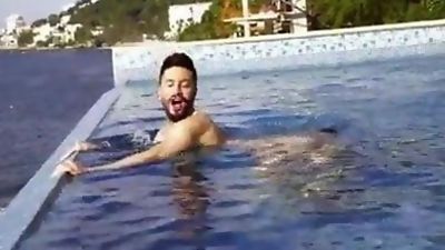 Manuel Skye tops Andrea Suarez, Anal, Blowjob, Outdoor, Manuel Skye