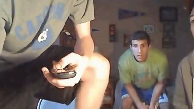 Full College Roommates Wank, Amateur, College, Masturbating