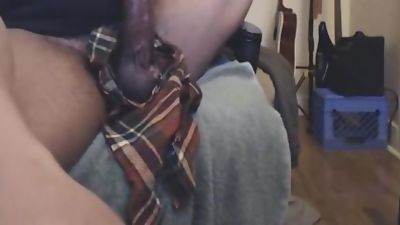Learoy beating that big black dick and busting a nut on cam., Amateur, Big Cock, Black