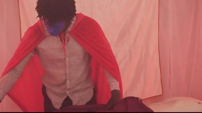 Twink Barebacked By Masked BBC Hunk, Anal, Big Cock, Blowjob