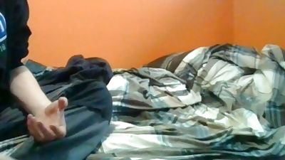 My cute buddy Cole sucking me from different angle, Big Cock, Blowjob, Handjob, Gay