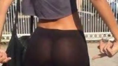 look through spandex, Ass, Teen