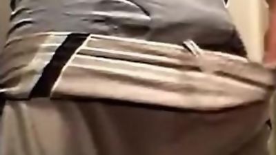 Tenting boner tease, Big Cock, Masturbating, Solo