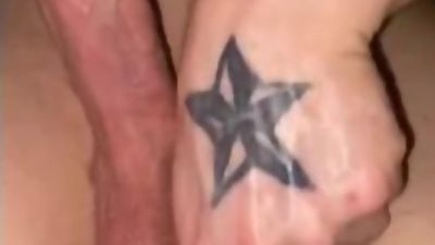 Jerking with my straight brother in law turns to verbal breeding him, Amateur, Masturbating, Webcam