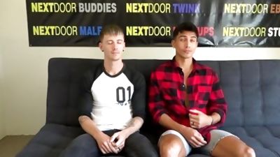 NextDoorCasting - Married Couple's First Time Fuck On Camera, Big Cock, Casting, Muscle