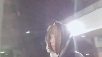 Asian CD Outdoor Public Cum, Amateur, Asian, Masturbating, Public