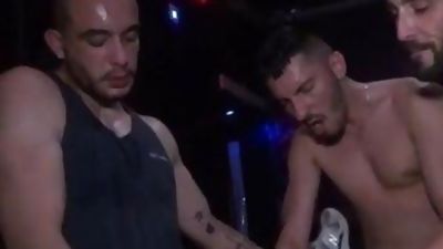 ev nicki sneaks in on 3way, Anal, Group Sex, Gay