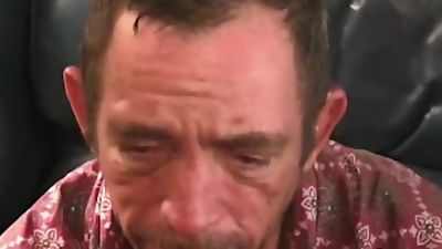 Raw dick sucking with an old mature blue collar working man, Amateur, Blowjob, Handjob, Gay, Old Man