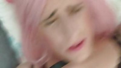 sissy transvestite and chubby daddy hot fuck, Amateur, Old And Young, Crossdresser