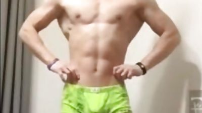 HOT Chinese Fitness Trainer / Model Cum, Asian, Hunks, Twinks