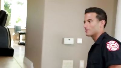 Next Door collection - Luke Adams fucked by fireman Joey Jay., Big Cock, Blowjob, Cumshot, Luke Adams