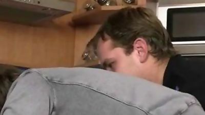 He seduces straight plumber into gaysex, Anal, Blowjob, Gay, Game For Gay