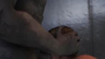 Mr. X & Leon - Resident Evil SFM, Big Cock, Gay, HD Porn