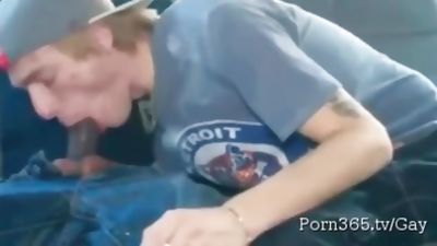 Hot car fuck till loading butt, Blowjob, Creampie, Handjob