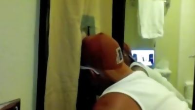 Gloryhole Blowjob At Gay Days, Amateur, Blowjob, Gloryhole, CJ XXX