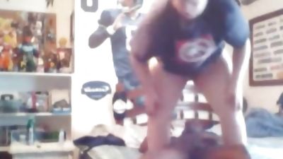 Negão fodendo o Gordinho, Anal, Homemade, Webcam