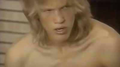 Young Guys Fuck And Are Watched By A Voyeur - KISSING COUSINS - Vintage, Big Cock, Blonde, Vintage