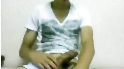 Korean hottie 1c, Big Cock, Cumshot, Webcam