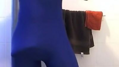 Wrestling Singlet Flex 04, Amateur, Cumshot, Masturbating