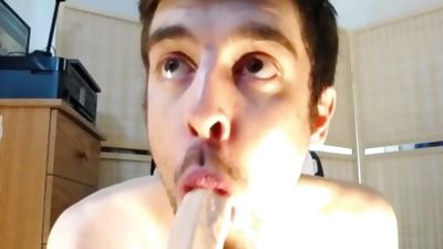 Anal Play & Dildo Deepthroat, Ass, Big Cock, Glasses