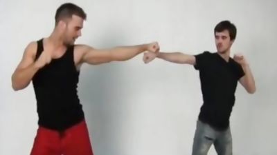 Fighting practice, Amateur, Masturbating, Gay