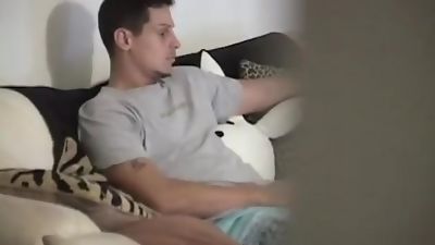 Straight Guys Caught On Tape 3 - Scene 1, Amateur, Masturbating, Solo, Caught