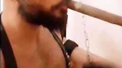 BERLIN GAR LEATHER MEGASTUD CIGAR FUCKS SLING - Original File, Amateur, Fetish, Piercing