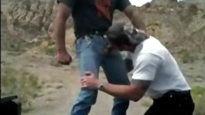 rednecks suck and fuck on a truck, Anal, Blowjob, Gay